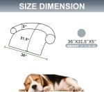 Calming Pet Mat with Removable Waterproof Cover - Image 2