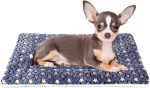 Ultra‑Soft Star‑Print Crate Pad Blue