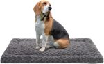 Washable Medium Plush Dog Crate Mat