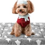 Reversible Machine‑Washable Crate Pad Small Dogs