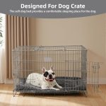 Large Fluffy Washable Crate Pad Dogs - Image 2