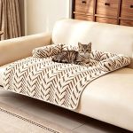 Fluffy Plush Pet Sofa Cover Non‑Slip