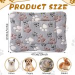 Four Soft Fleece Pet Crate Mats - Image 2