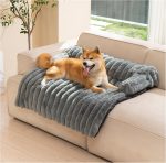 Breathable Non‑Slip Sofa Protector Plush Mat