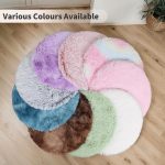 Round Thin Plush Mat for Cats Small Pets - Image 2