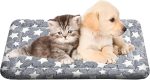 Washable Grey Crate Pad Fits 24‑Inch Crates