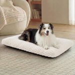 Extra‑Large Washable Crate Bed Bubble Fleece