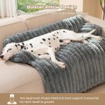 Breathable Non‑Slip Sofa Protector Plush Mat - Image 2