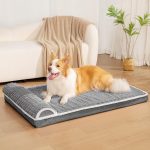 Orthopaedic Pillow Sofa Bed Large Grey - Image 2